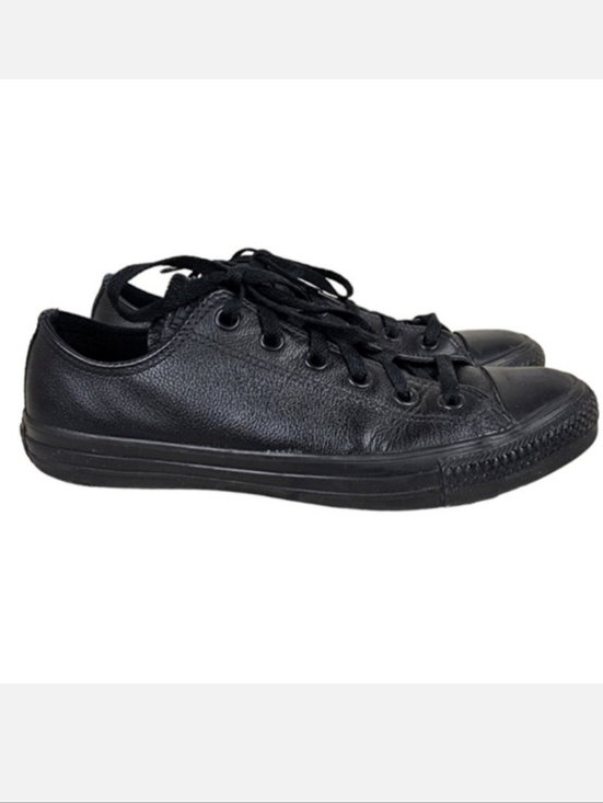 Converse Other - Converse Chuck Taylor All Star Monochromatic Leather Low Top Sneaker Size 8M/10W